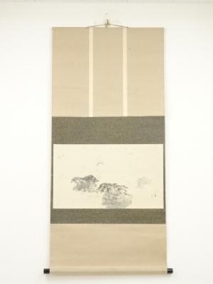 小林松僊筆　松島　肉筆紙本掛軸